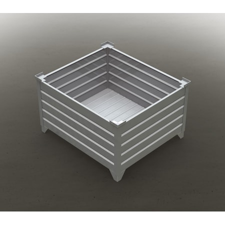 Topper Industrial 51010-X 43.5 L, 49.5 in W, 29.5 H, Steel, Telegray 2 51010-X